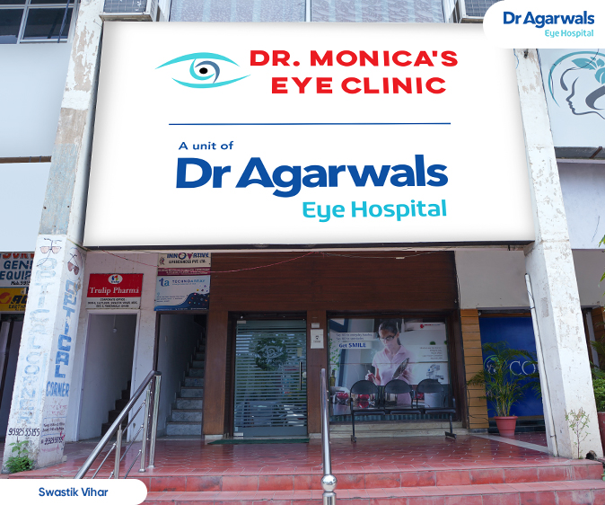 Swastik Vihar
 - Dr. Agarwal Eye Hospital