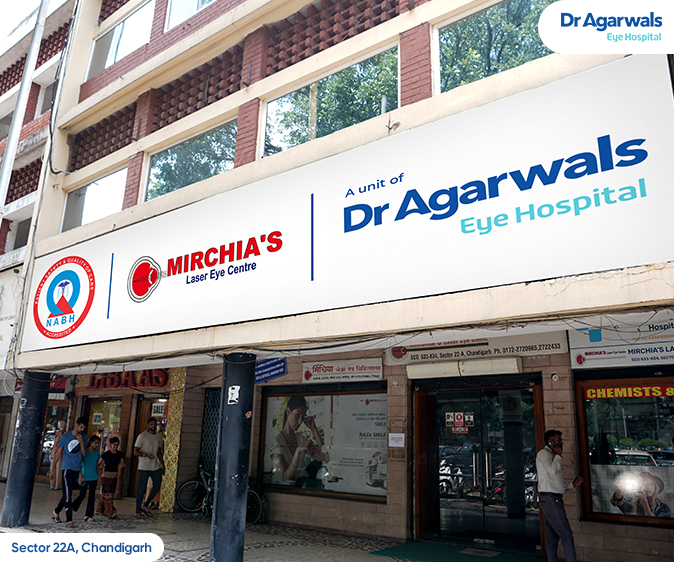 Sector 22A, Chandigarh - Dr. Agarwal Eye Hospital