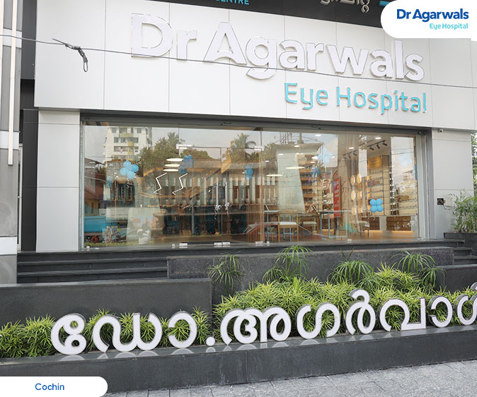 MG Road, Cochin
 - Dr. Agarwal Eye Hospital