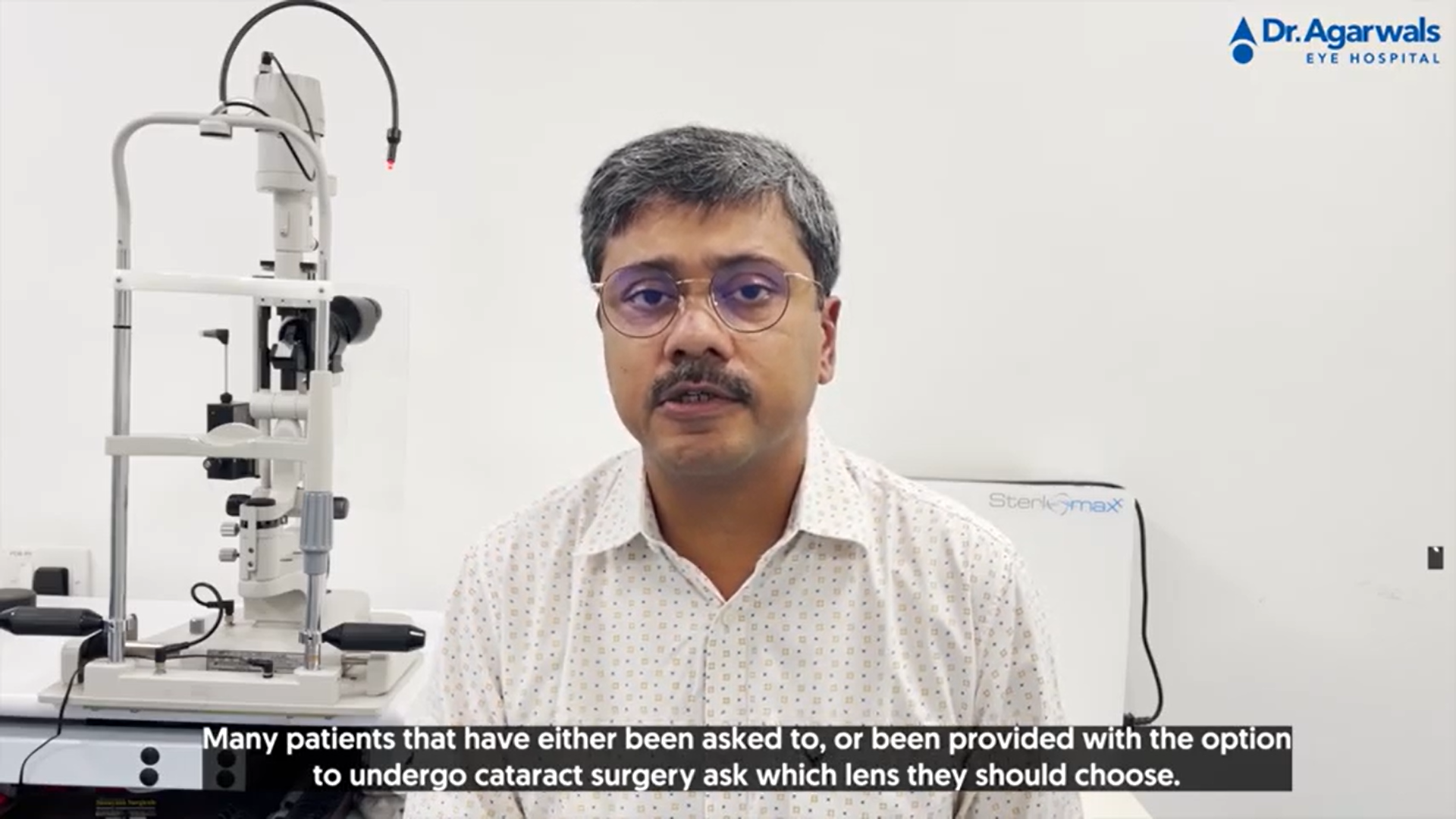 Doctor Speaks: Cataract Eye Surgery and the Types of Lenses |  Dr Agarwals Eye Hospital