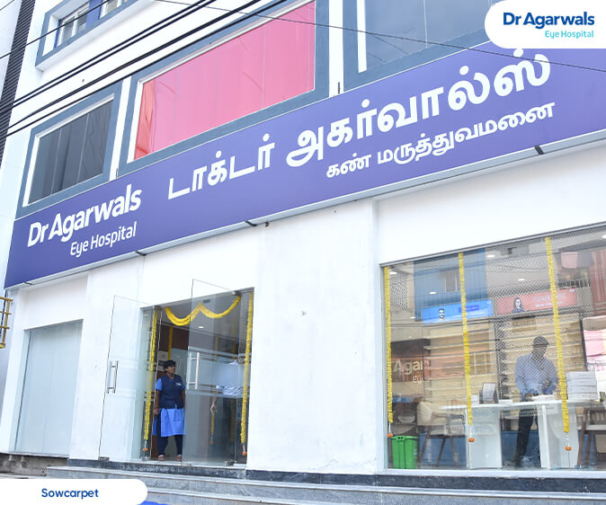 Sowcarpet, Chennai - Dr. Agarwal Eye Hospital